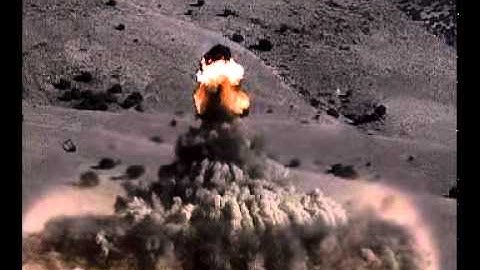 Mix of explosions at our old range