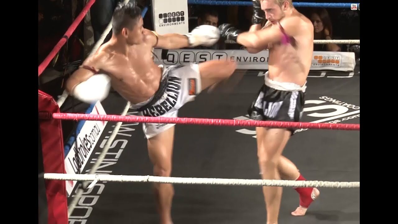 Muay Thai Fight - Sam Bark vs Tum Sityodtong, Rebellion Muay Thai, Melbourne- 28th November 2015