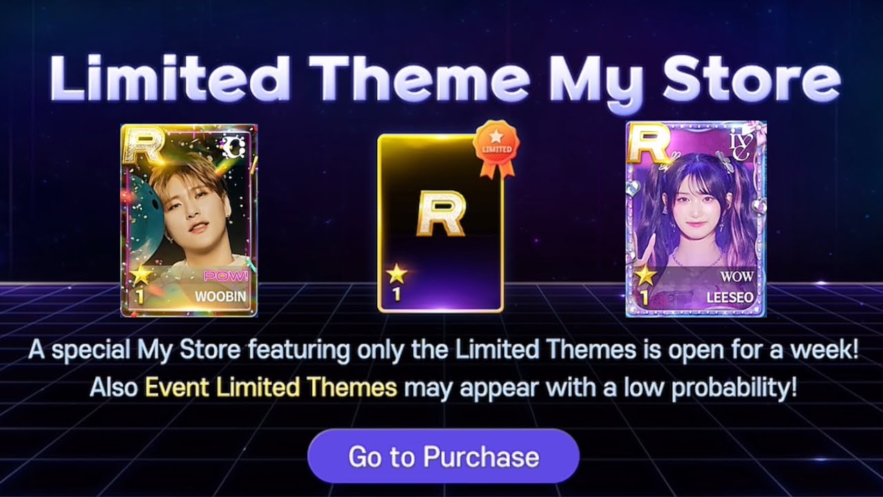 Purchasing limited cards in the anniversary event! 😍 (Superstar