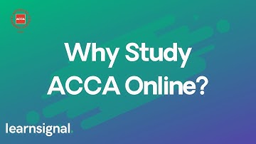 Why study ACCA online?