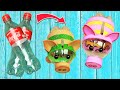 recycled craft ideas plastic bottles - How to make piglets with recycled plastic bottles