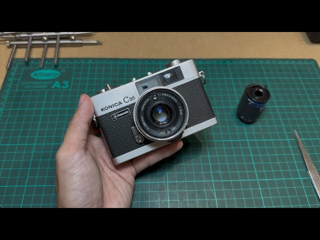Konica C35 Flashmatic Tutorial Video - YouTube