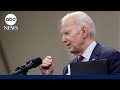 LIVE: President Biden delivers remarks on terror attacks in Israel l ABC News Live