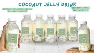 CAPITAL RP 3,000 / BOTTLE || COCONUT JELLY DRINK‼️