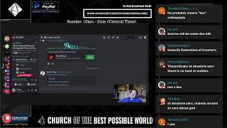 Theist Helpline/Philosophy Kindergarten (Church of the best possible World)