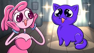 PURPLE but CAT Rainbow Friends // Poppy Playtime Chapter 2 Animation