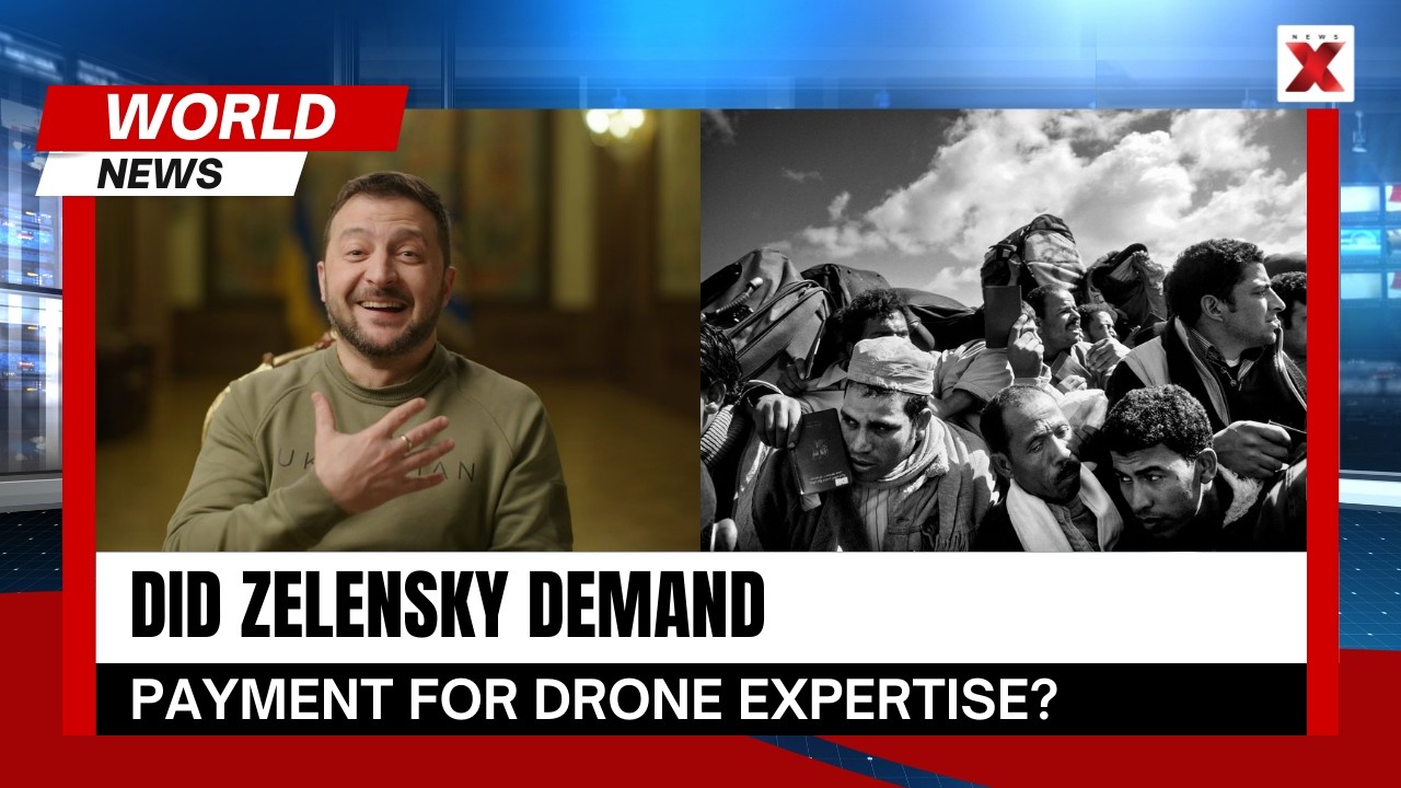 Did Zelensky Demand Money For Ukraine’s Drone Defense Assistance | NewsX