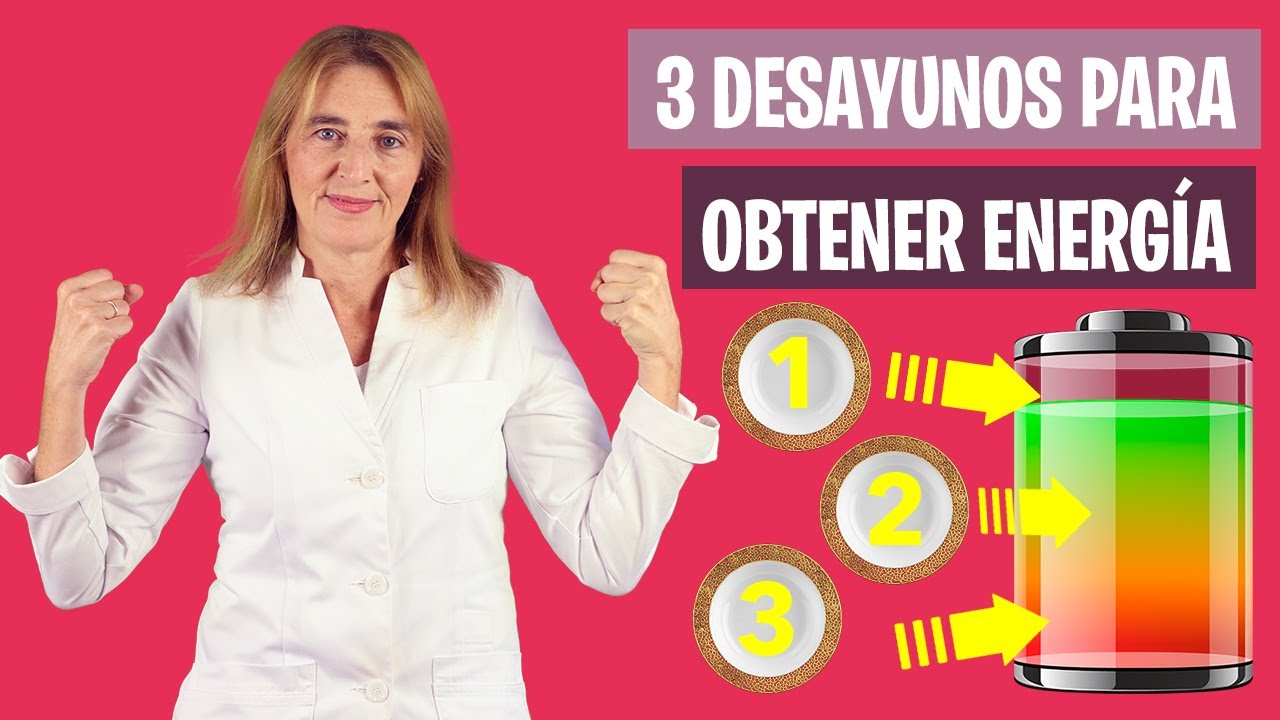 3 DESAYUNOS FÁCILES para AUMENTAR tu ENERGÍA | Aumenta tu energía | Nutrición y Dietética