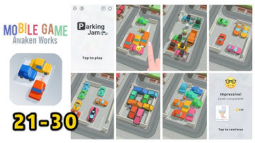 Parking Jam 3D Levels 21-30 Gameplay