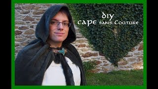 DIY CAPE SANS COUTURE [Kethos fait du stop motion]