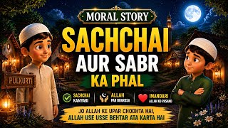 ✨The Rewards of Truth and Patience🌙 | Heart Touching Islamic Moral Story | Hindi Urdu | 📖An Instr...
