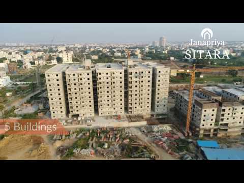 Janapriya Sitara at Sainikpuri Secunderabad - video from Janapriya