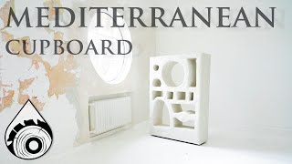 making mediterranean style recessed shelves