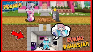 PRANK MOMON DENGAN RUANG RAHASIA DIBAWAH KUBURAN ATUN !! Feat @sapipurba Minecraft