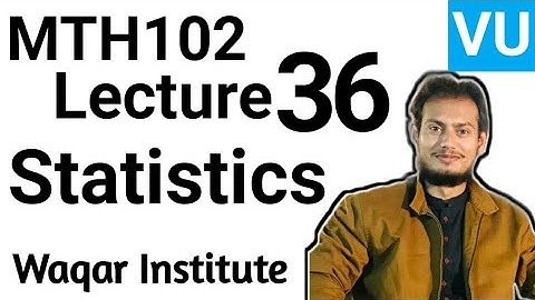 MTH102 LECTURE 36 by Waqar Institute