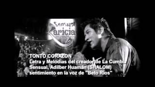 TONTO CORAZON - SENSUAL KARICIA - PISTA chords