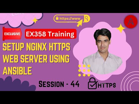 Session - 44 | Manage HTTPD Web Access Using Ansible | NGINX Server Configuration Using Ansible