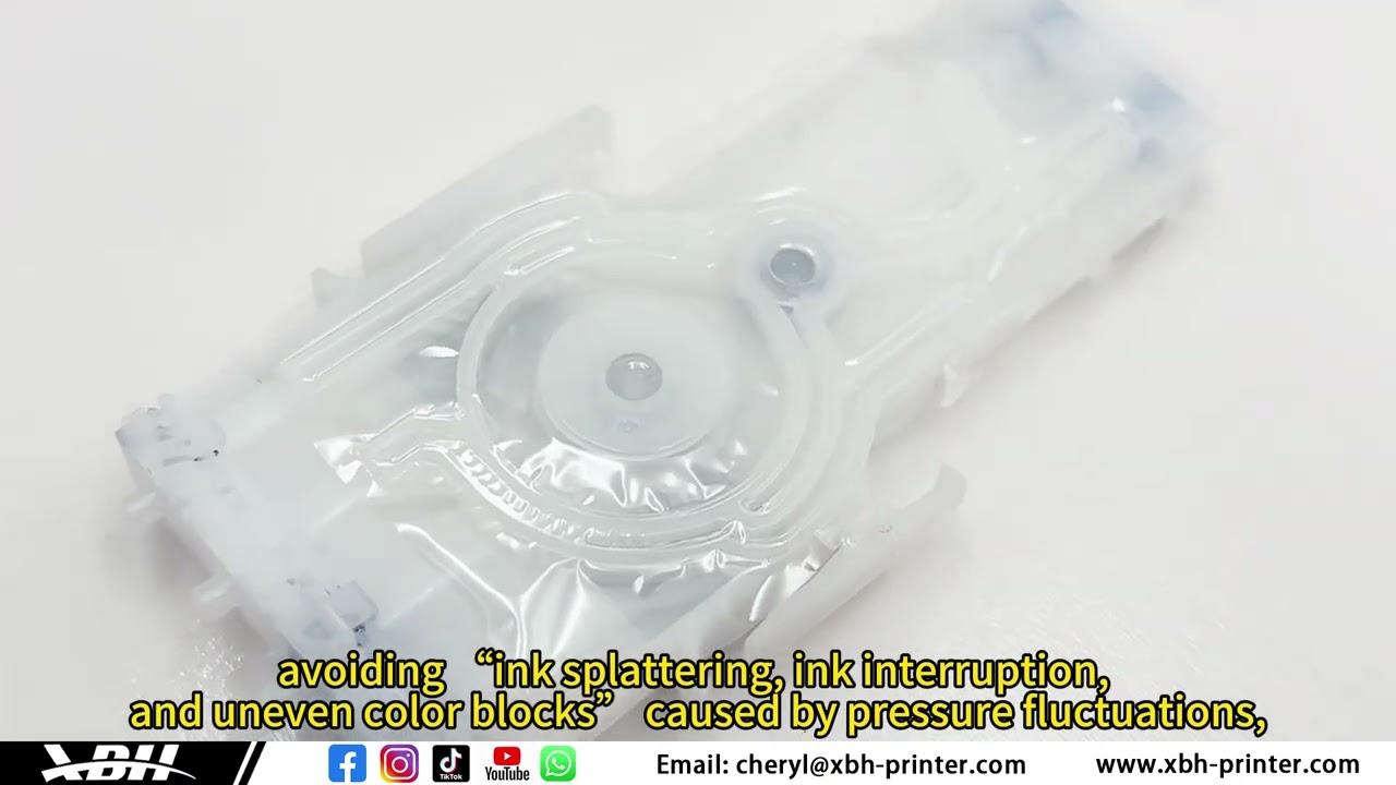 Stable ink pressure adjustment