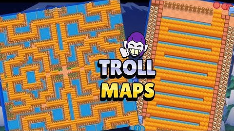 Best TROLL / FUN Maps Designs | Brawl Stars Map Maker