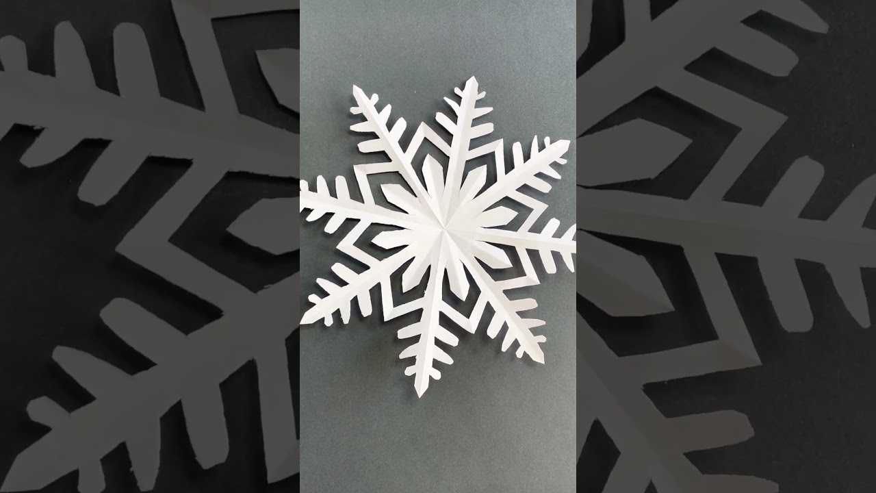 Schneeflocken basteln für Weihnachten 6