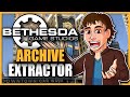 Bethesda archive extractor  bae  bsa  ba2 archives