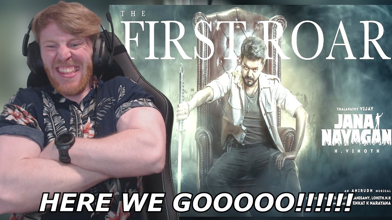 The First Roar - Jana Nayagan | Thalapathy Vijay | Pooja Hegde ...