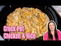 The best crock pot chicken and rice recipe