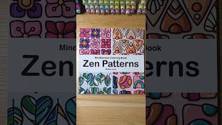 Just Arrived!🤩🥰 Zen Patterns Mindfulness Coloring Book #zendoodleinspiredcoloringbook #flipthrough