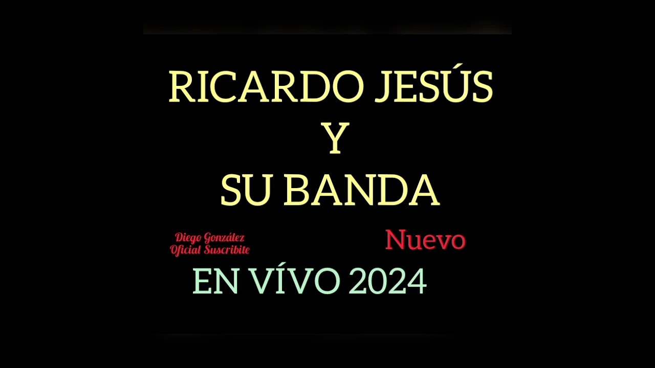 RICARDO JESÚS y su banda en vivo...