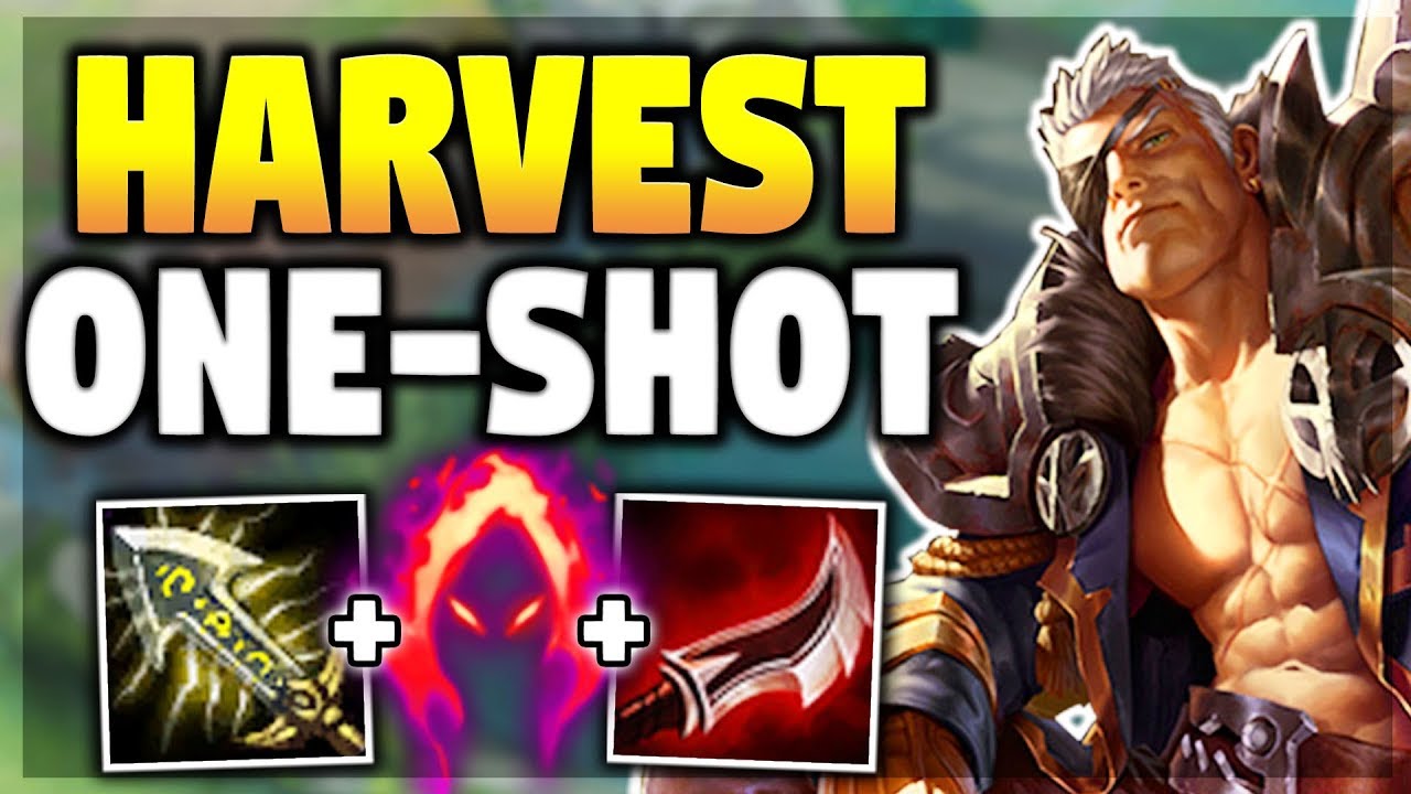 DARK HARVEST ONE-SHOT GAREN IS INSANE! THIS SEASON 8 KEYSTONE IS 100% BROKEN ON GAREN!