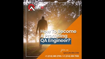 How to become a promising QA engineer. QAGURU99.COM