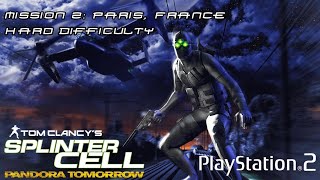 Tom Clancy&#39;s Splinter Cell: Pandora Tomorrow (PS2) - Mission 2: Paris, France - Hard Difficulty