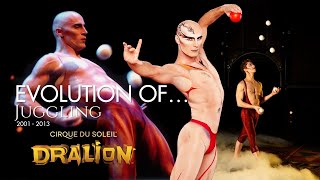 Evolution of... Juggling | Dralion by Cirque du Soleil