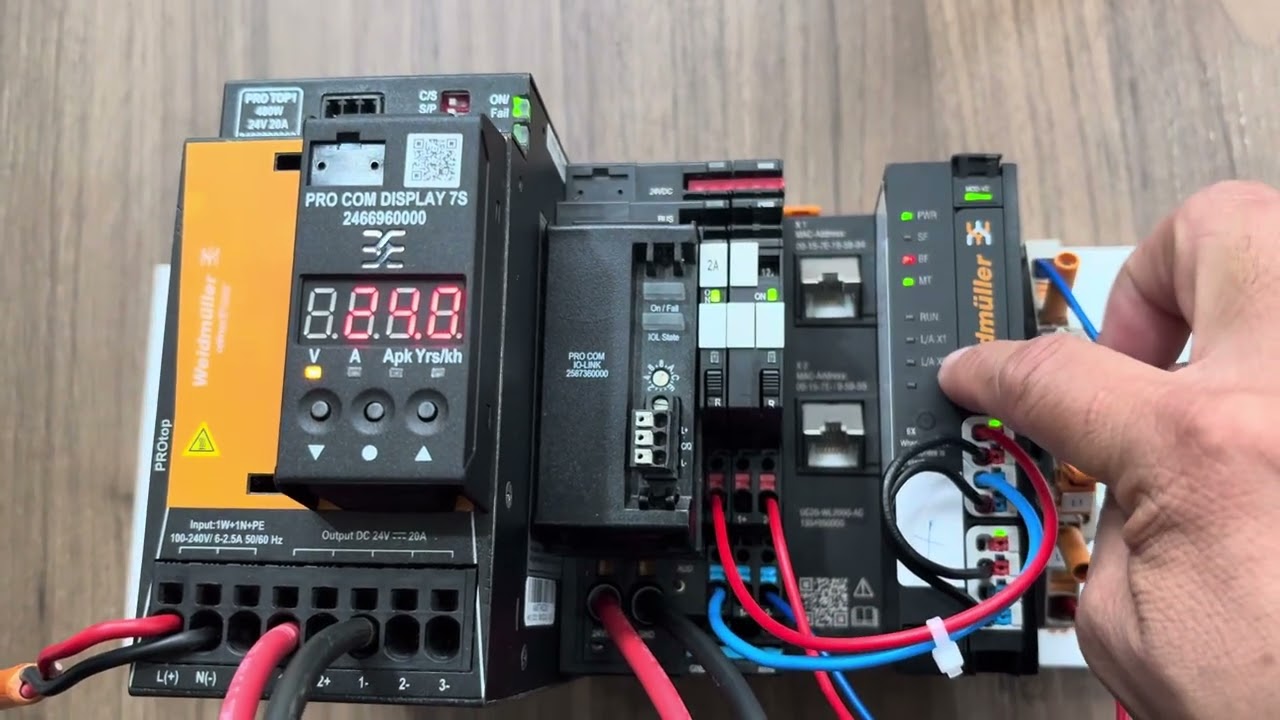 Weidmuller Electronic Fuse to protect PLC from short circuit of power supply