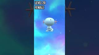 Wooper | Quagsire | Clodsire | Evolution in Pokemon Scarlet & Violet #pokemon #evolution #shorts