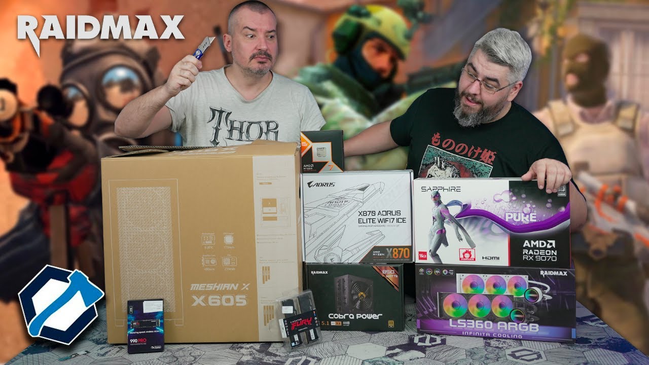 BAKISTUTA BUILD - GARAVA SNEŽANA powered by Raidmax