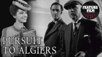 SHERLOCK HOLMES MOVIES | PURSUIT TO ALGIERS (1945) full movie | Basil Rathbone | classic movies