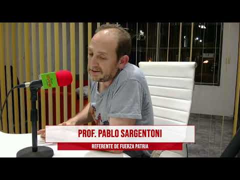 Transmisión en vivo de Grupo de Medios VIVE. Entrevista al Prof. Pablo Sargentoni- Fuerza Patria