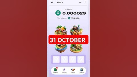 Vertus Combo Cards Today | 31 October Vertus Combo Cards | #airdrop #vertus #code