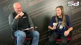 Leah Carney answers Rapid Fire questions at Scorebook Live Washington's GSL Media Day