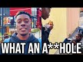 Bad YouTuber Bullies Homeless Guy For Clout...