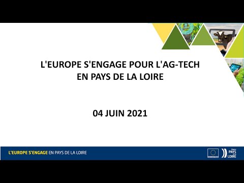 RC France: L'Europe s'engage pour l'AgTech en Pays de la Loire