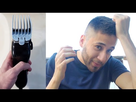 What A Number #8 Hair Clipper Guard Looks Like - Short French Crop Style -  Youtube