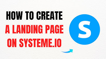 How to Create a Landing Page on Systeme.io (2025) – Full Guide