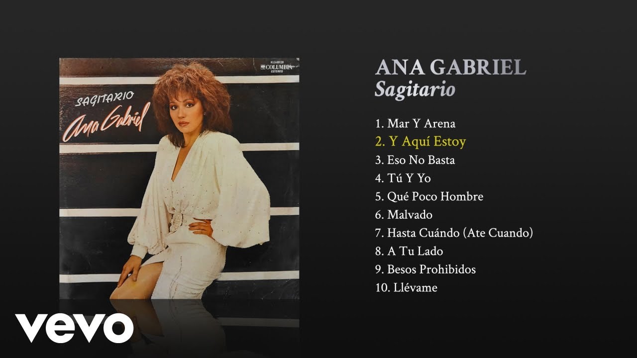 Ana Gabriel   Y Aqu Estoy Cover Audio