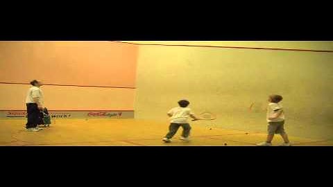 Squashcannon ballmachine: return of serve games for kids