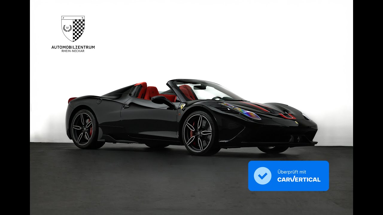 Ferrari 458 Speciale Aperta 1 of 499 BicolorLivery/Lift