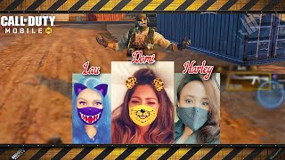 When you play Battle Royale with 3 girls (part 2) - Call of Duty Mobile