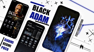 Black Adam💥 Customisation for Xiaomi/Redmi/Poco Devices| Full Device setup | Techofalam screenshot 2