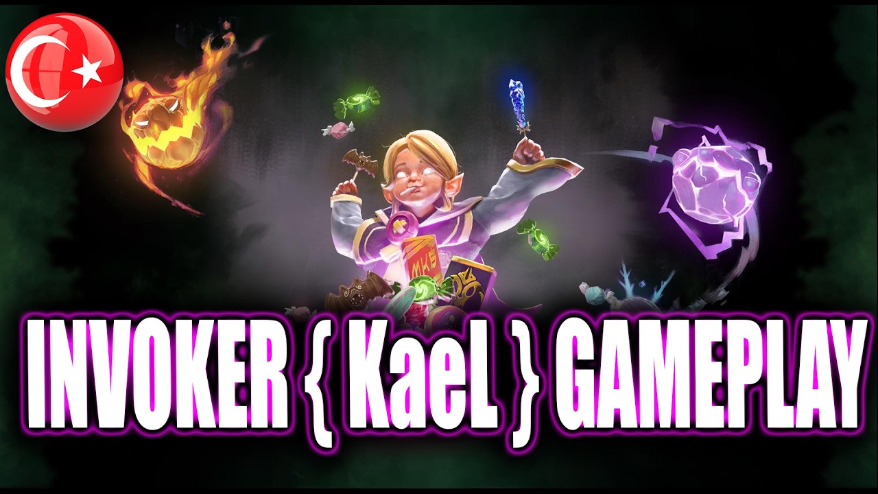 Dota 2 Türkçe TR | Invoker KaeL Mid Lane | Dereceli / immortaL